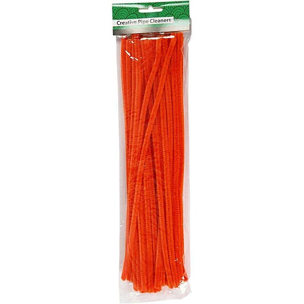 Chenille, 6 mm, 30 cm, 50 stk